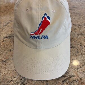 Vintage Labatt Blue NHLPA Tan Baseball Cap